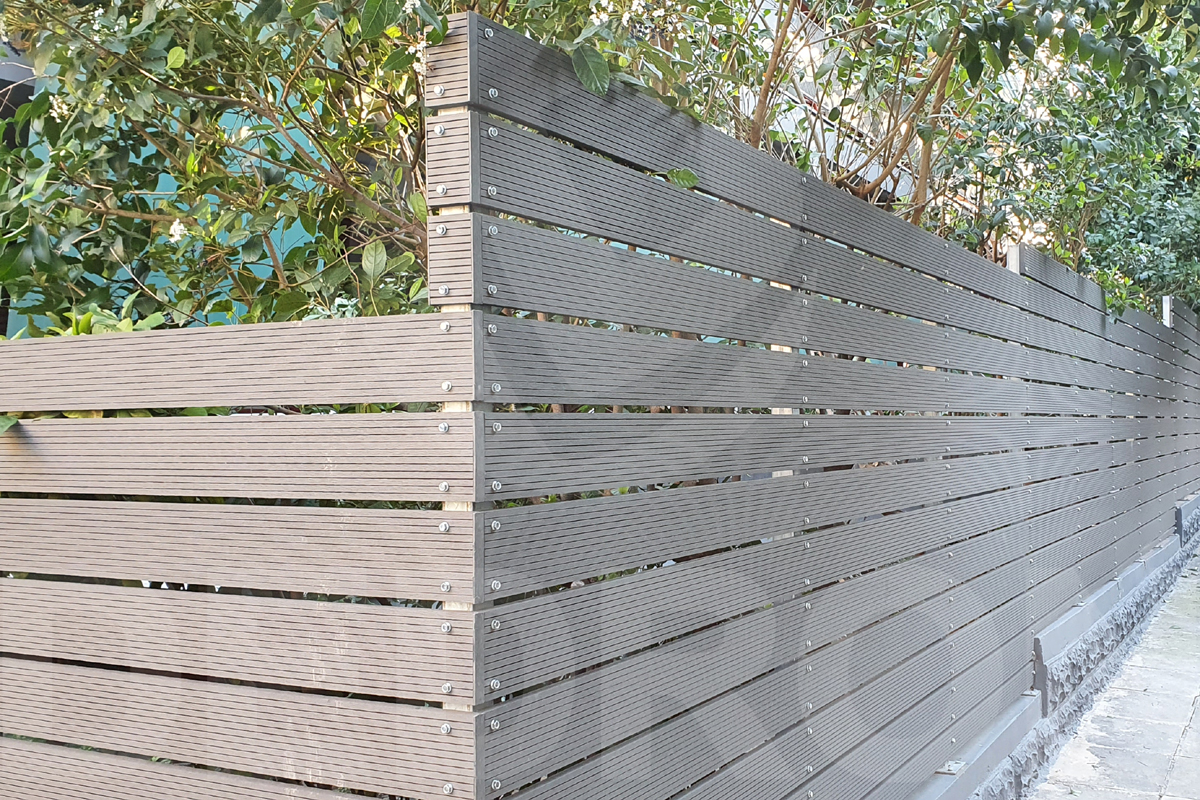 DEDRON - WPC Περίφραξη Εξωτερικού Χώρου