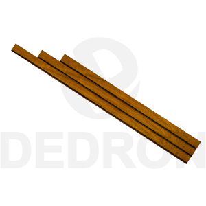 TEAK BURMA ΜΕ ΛΑΣΤΙΧΟ ΣΤΕΝΗ ΓΡΑΜΜΗ 15Χ55