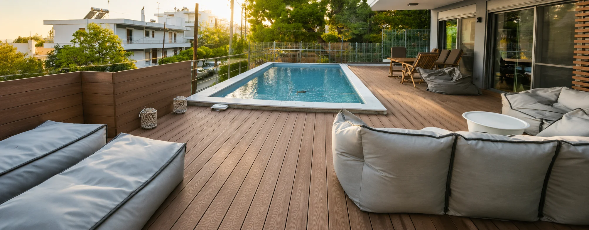 WPC deck εξωτερικού χώρου - our work