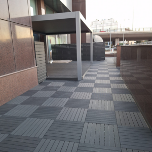 WPC TILES FOR EXTERIOR APPLICATIONS